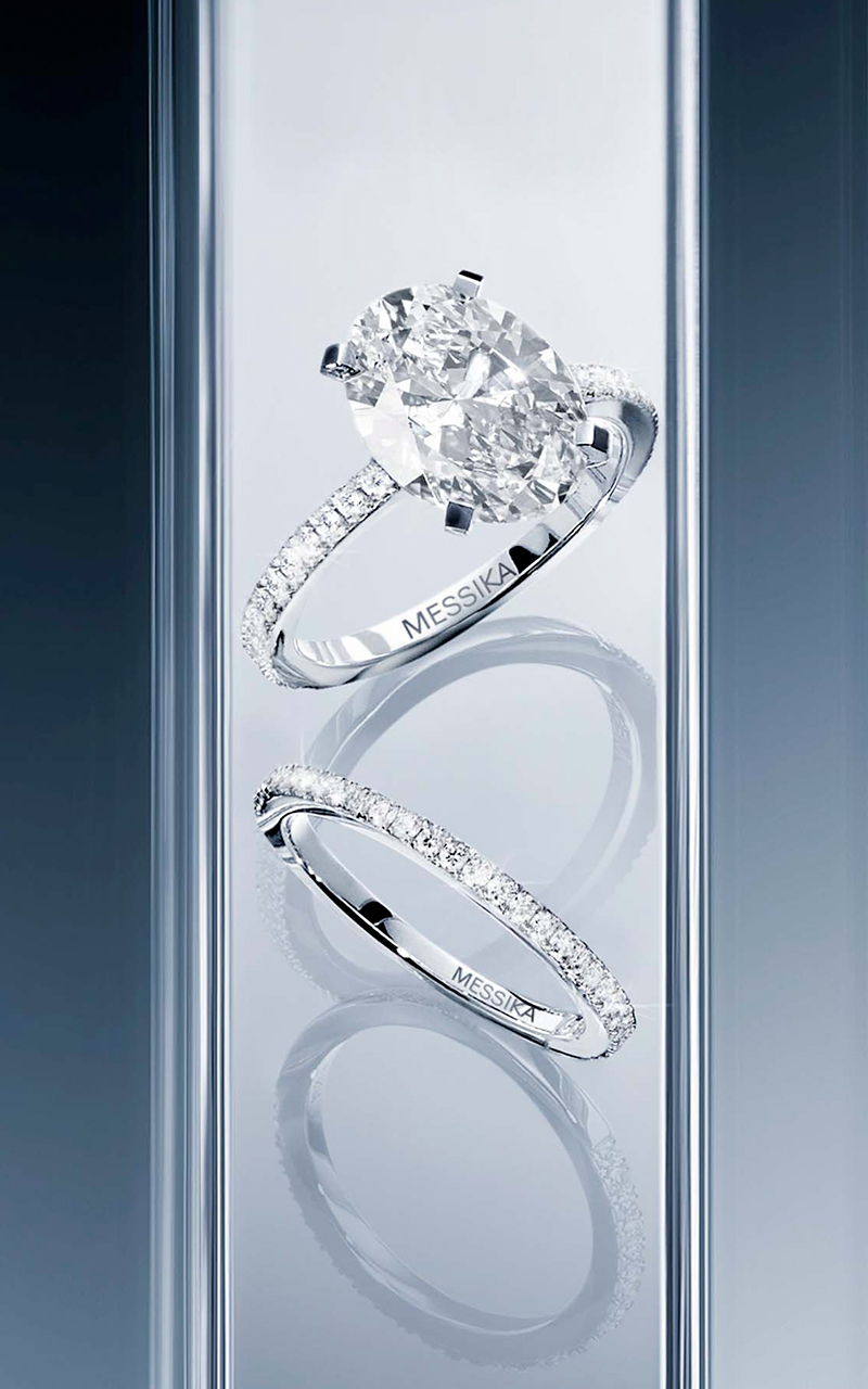 Alliances Femme Diamant - Bijoux de Mariage Messika