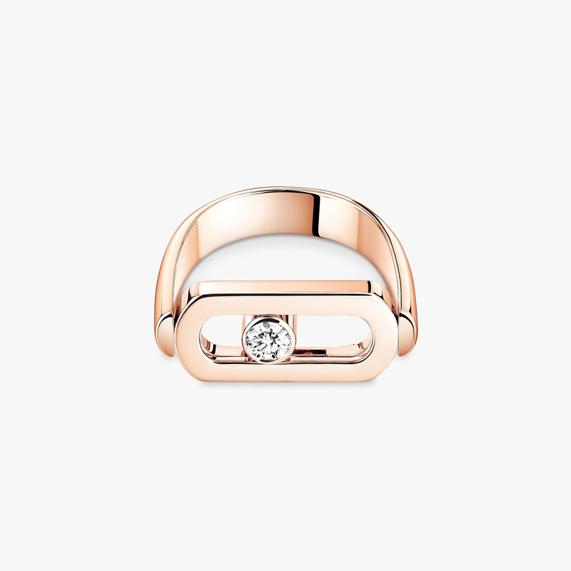 Anillo Mujer Oro rosa Diamante Imperial Move 12719-PG