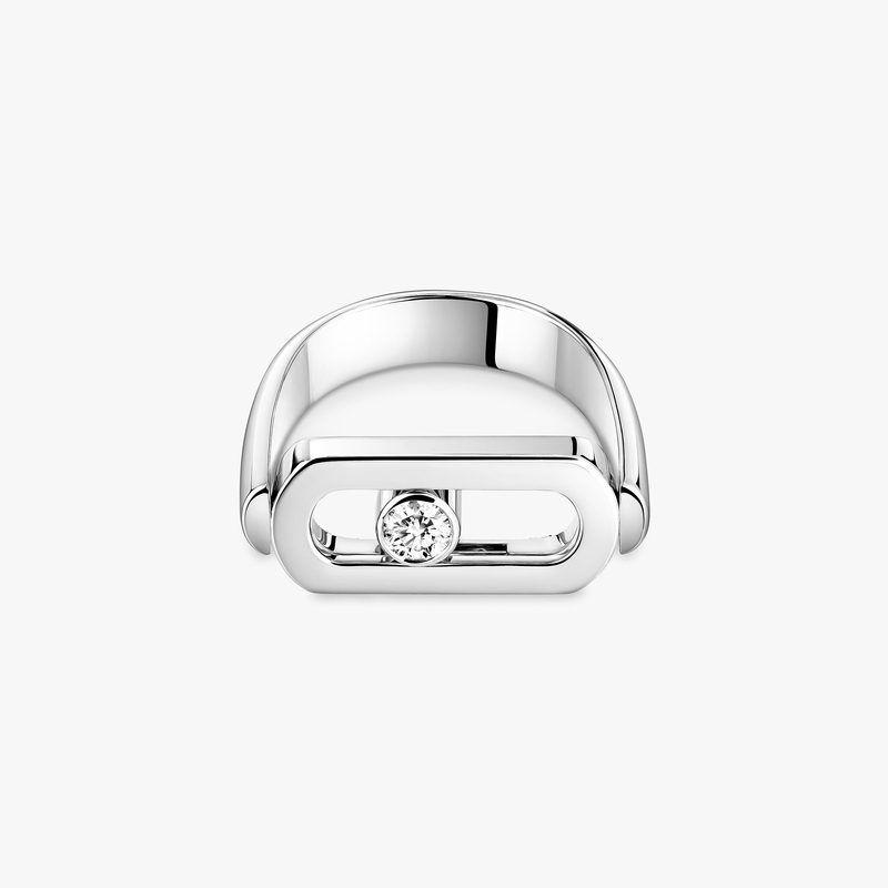 Bague Femme Or Blanc Imperial Move 12719-WG