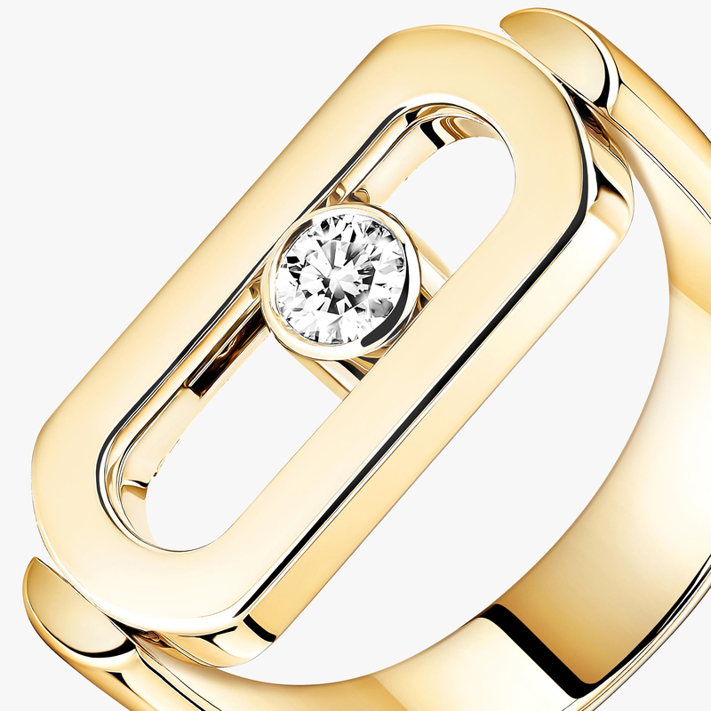 Imperial Move Für sie Diamant Ring Gelbgold 12719-YG