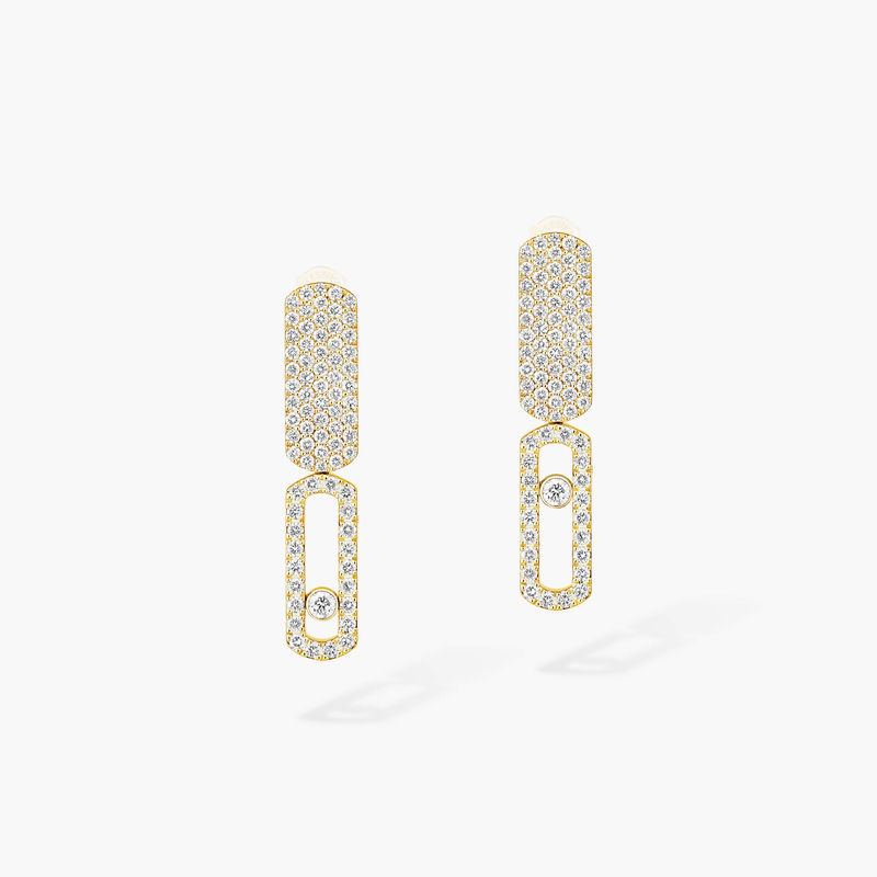 Imperial Move SM Yellow Gold For Her Diamond Earrings 13930-YG