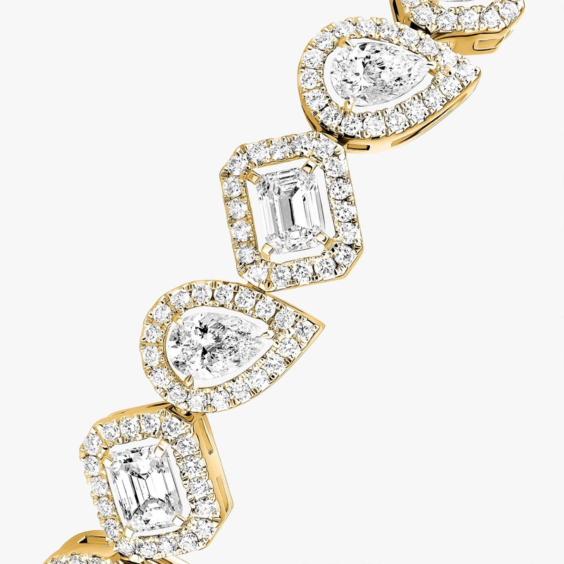 Bracelet Femme Or Jaune Diamant My Twin Rivière 13452-YG