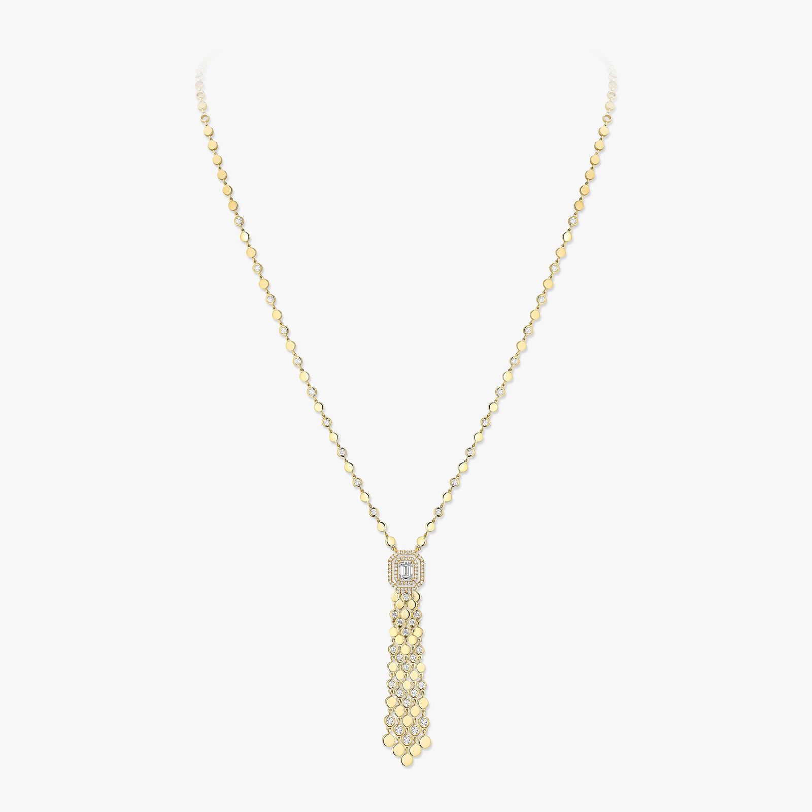 Collier Femme Or Jaune Diamant Pompon D-Vibes 13175-YG