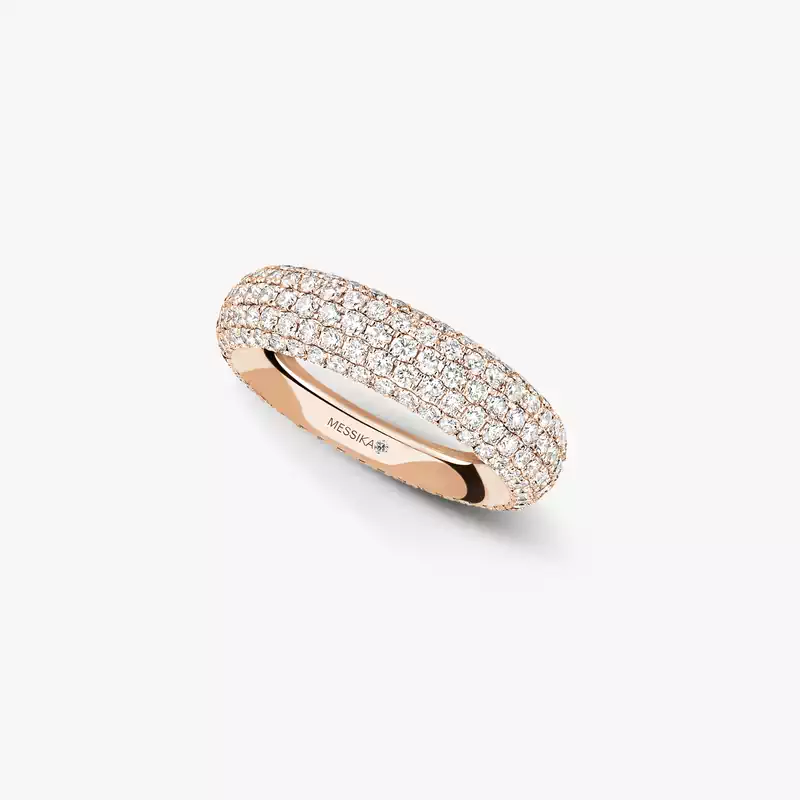 Ring For Her Pink Gold Diamond Divine Enigma 12660-PG