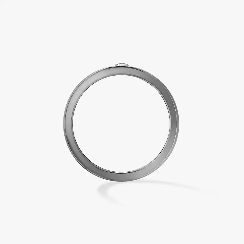 Кольцо Для нее Титан графитового цвета Бриллиантами Move Titanium Graphite (малая модель) 07164-TG