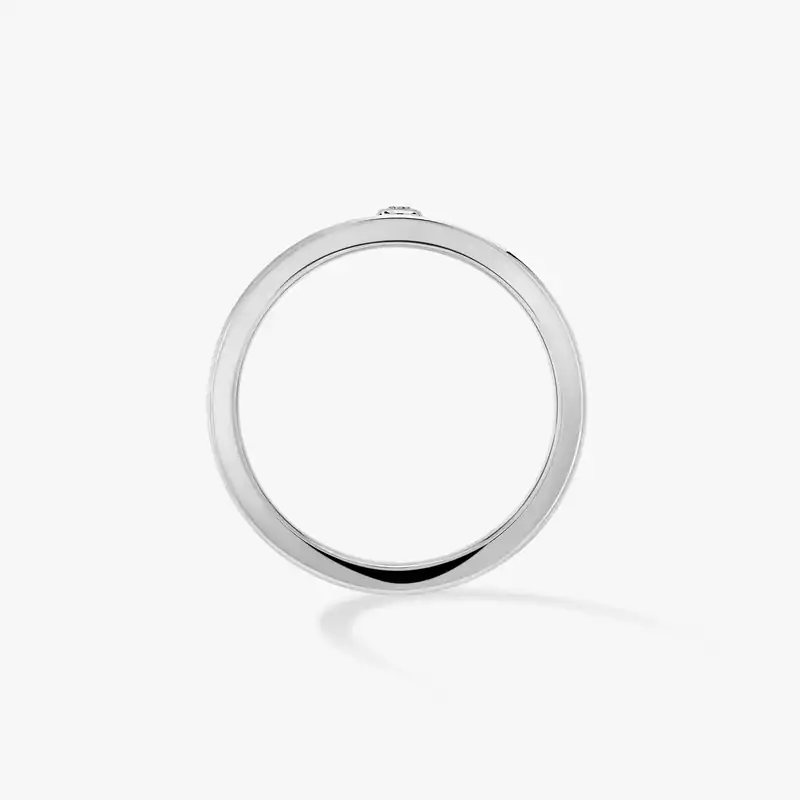 Ring For Him Natural Titanium Diamond Move Titanium موديل صغير 07166-TN