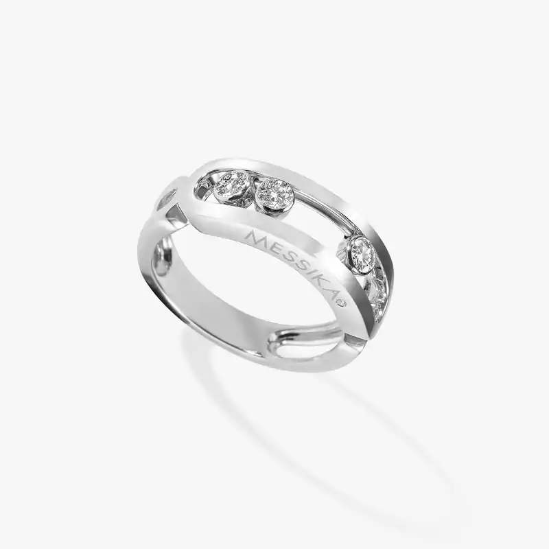 Ring For Her White Gold Diamond Move Classique 03998-WG