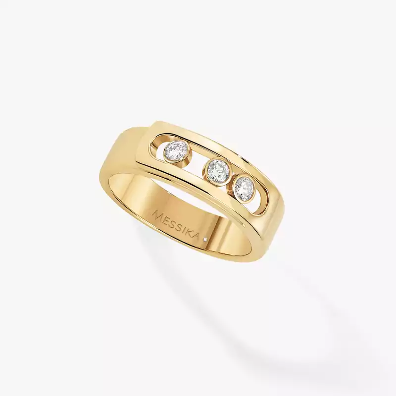 Ring For Her Yellow Gold Diamond Move Noa 06262-YG