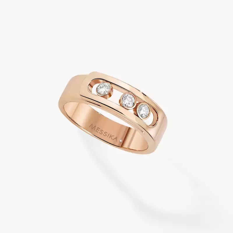 Ring For Her Pink Gold Diamond Move Noa 06262-PG