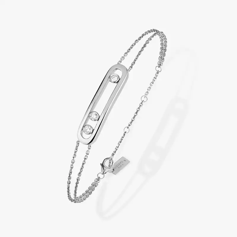 Bracelet For Her White Gold Diamond Move Classique 03996-WG