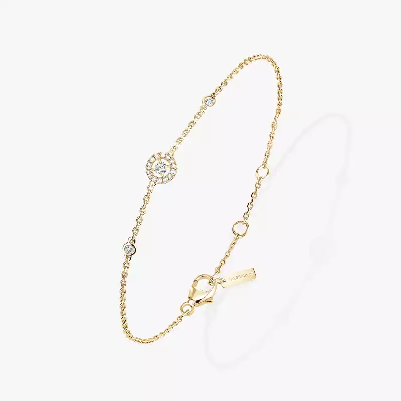 Bracelet For Her Yellow Gold Diamond Joy XS 05337-YG