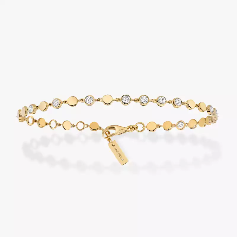 D-Vibes SM Yellow Gold For Her Diamond Bracelet 12350-YG