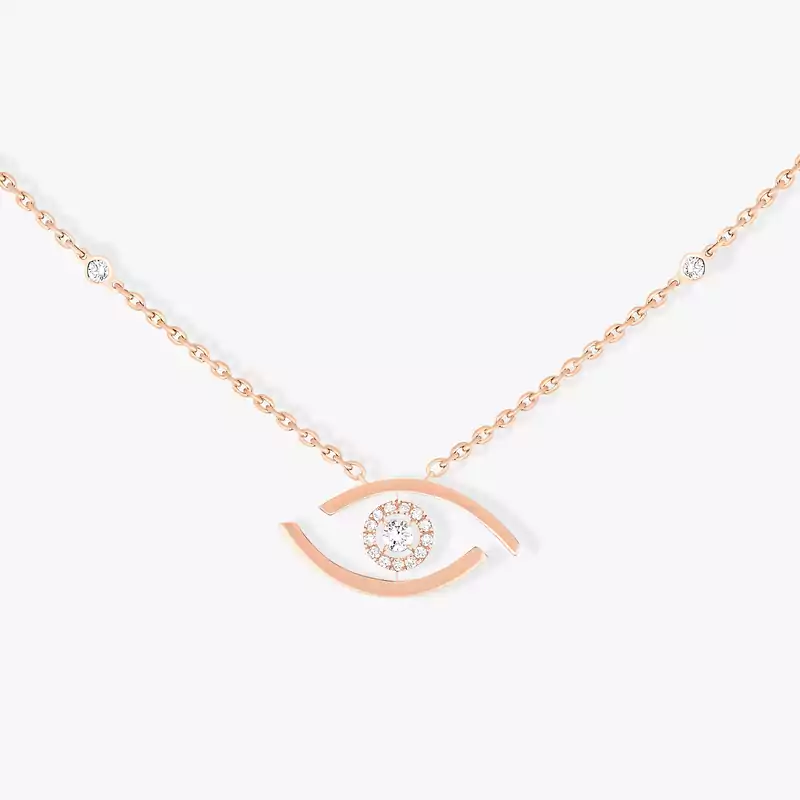 Lucky Eye Halskette Für sie Diamant Kette Roségold 07524-PG