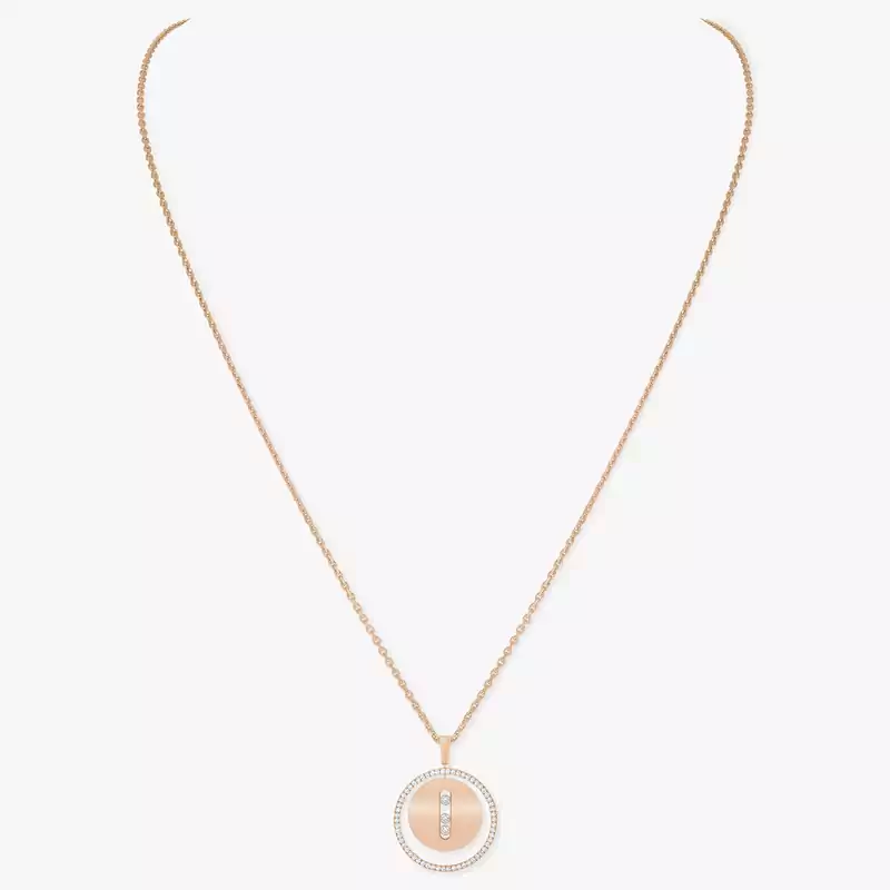 Lucky Move MM Pink Gold For Her Diamond Necklace 07394-PG