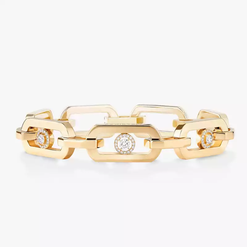 Bracelet For Her Yellow Gold Diamond So Move XL 13133-YG
