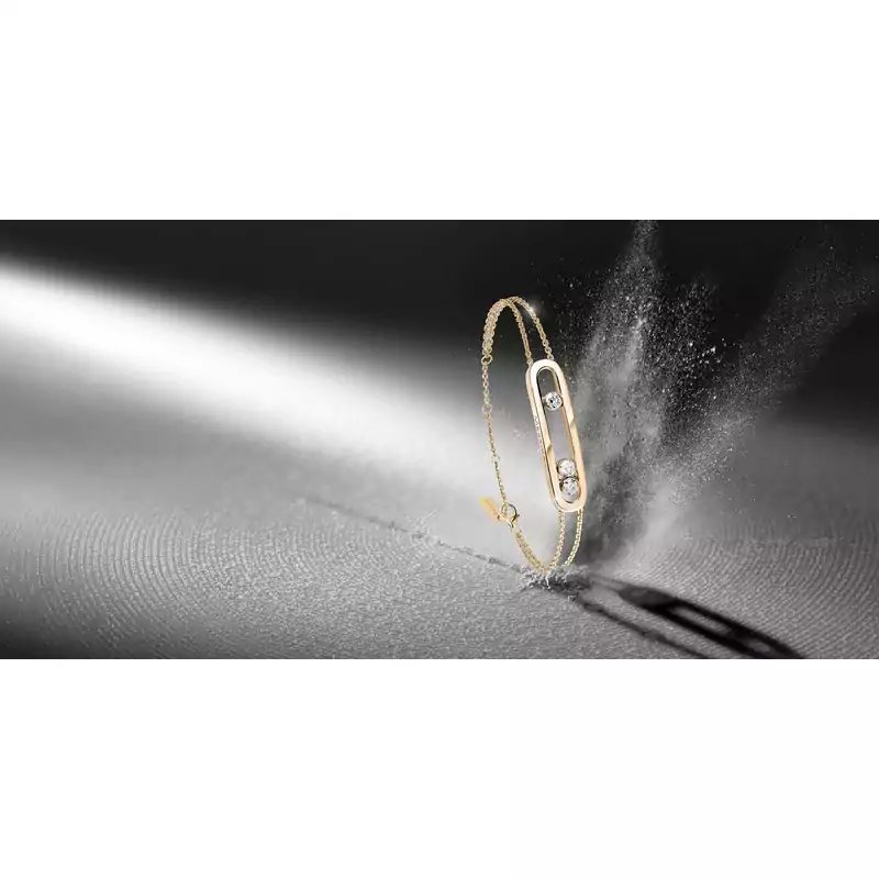Bracelet For Her Yellow Gold Diamond Move Classique 03996-YG