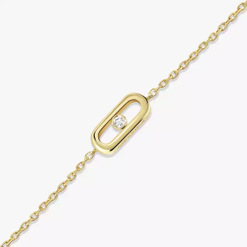 Bracelet For Her Yellow Gold Diamond Messika CARE(S) Bracelet 12074-YG