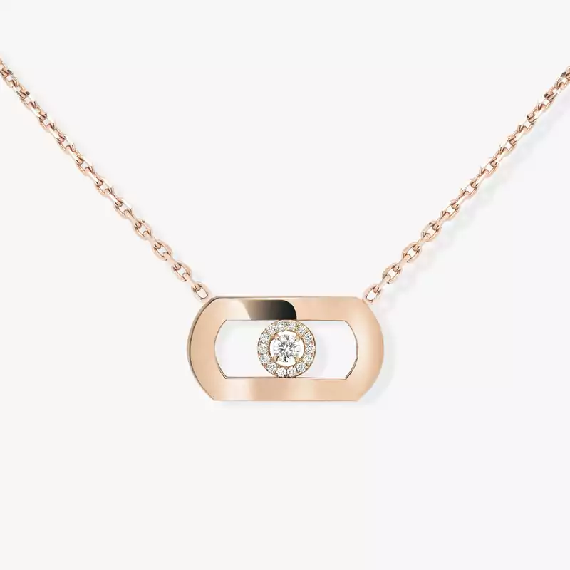 So Move Pink Gold For Her Diamond Necklace 12944-PG