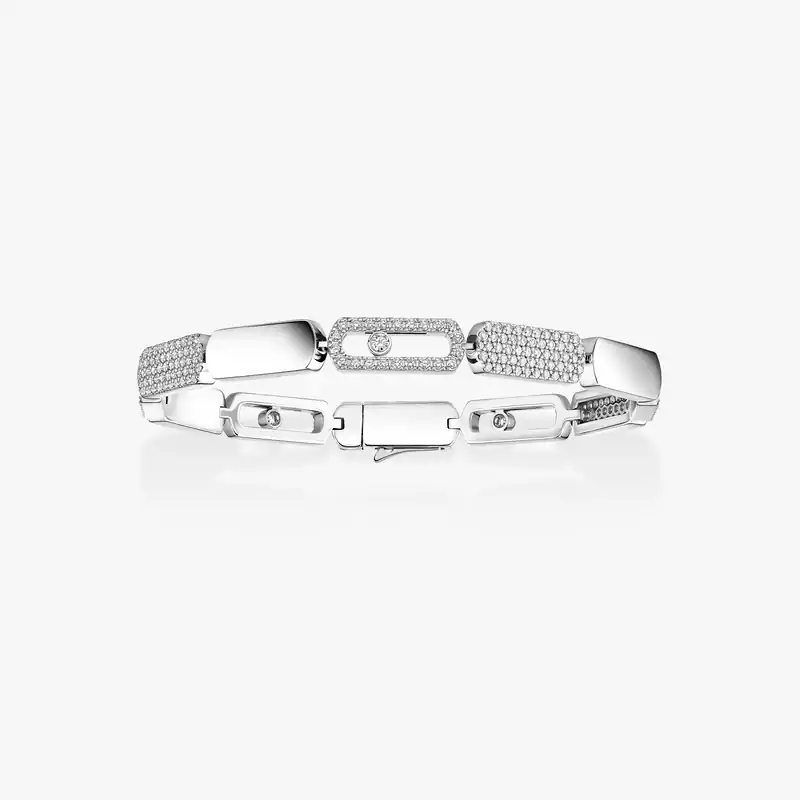 Bracciale Donna Oro bianco Diamante Imperial Move MP 13911-WG