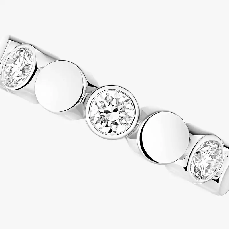 Boucles d'oreilles Femme Or Blanc Diamant Mono Clip D-Vibes 13151-WG