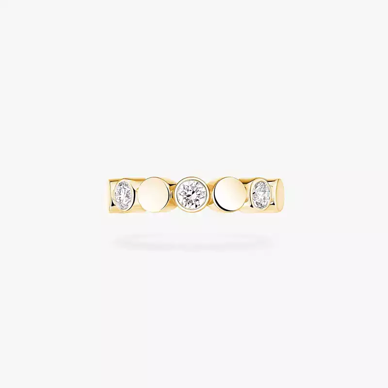 D-Vibes Mono Clip Earring Yellow Gold For Her Diamond Earrings 13151-YG