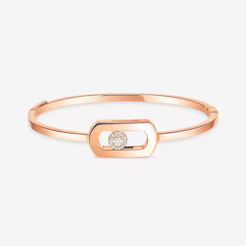 Bracelet For Her Pink Gold Diamond So Move Bangle 13757-PG