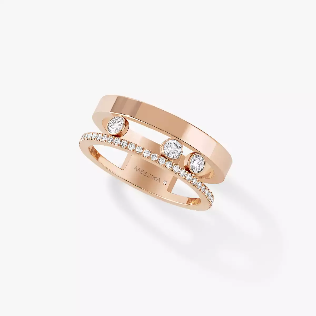 Move Romane  Pink Gold For Her Diamond Ring 06516-PG