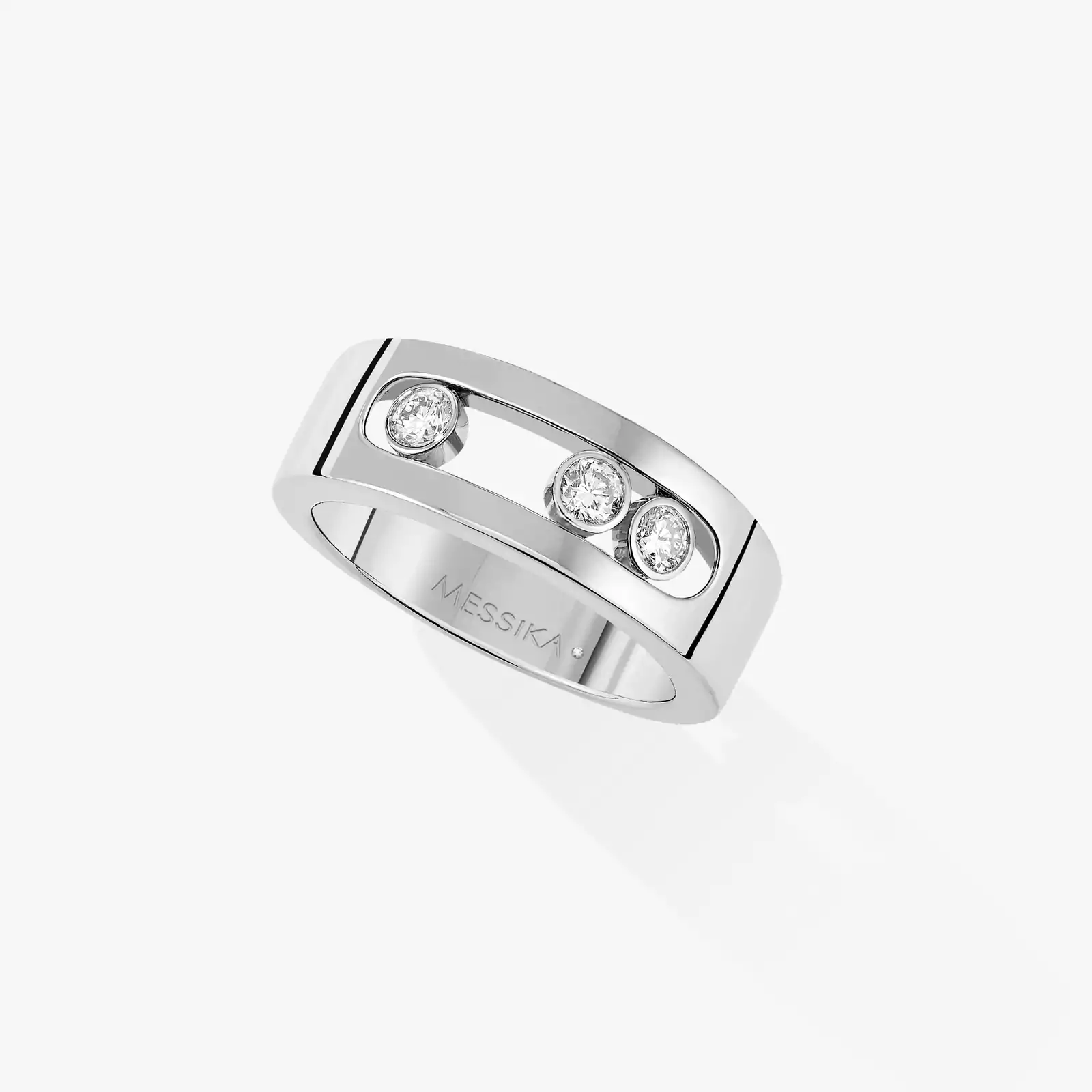 Ring For Her White Gold Diamond Move Joaillerie SM 04704-WG