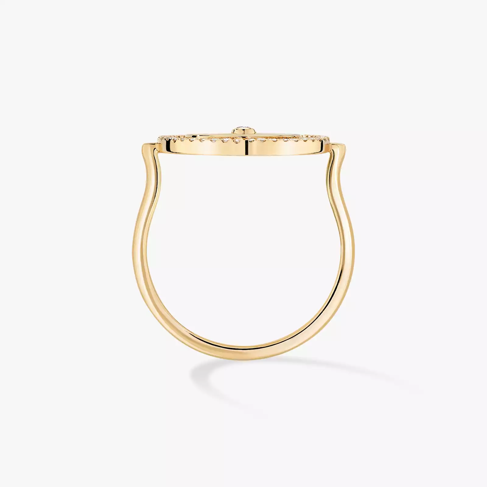 Lucky Move SM Yellow Gold For Her Diamond Ring 07470-YG