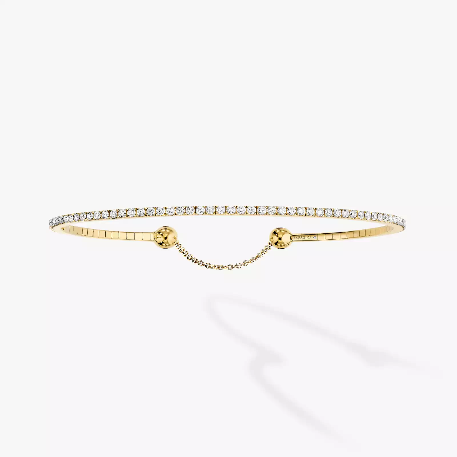 Bracelet Femme Or Jaune Diamant Skinny 0,80ct 06097-YG