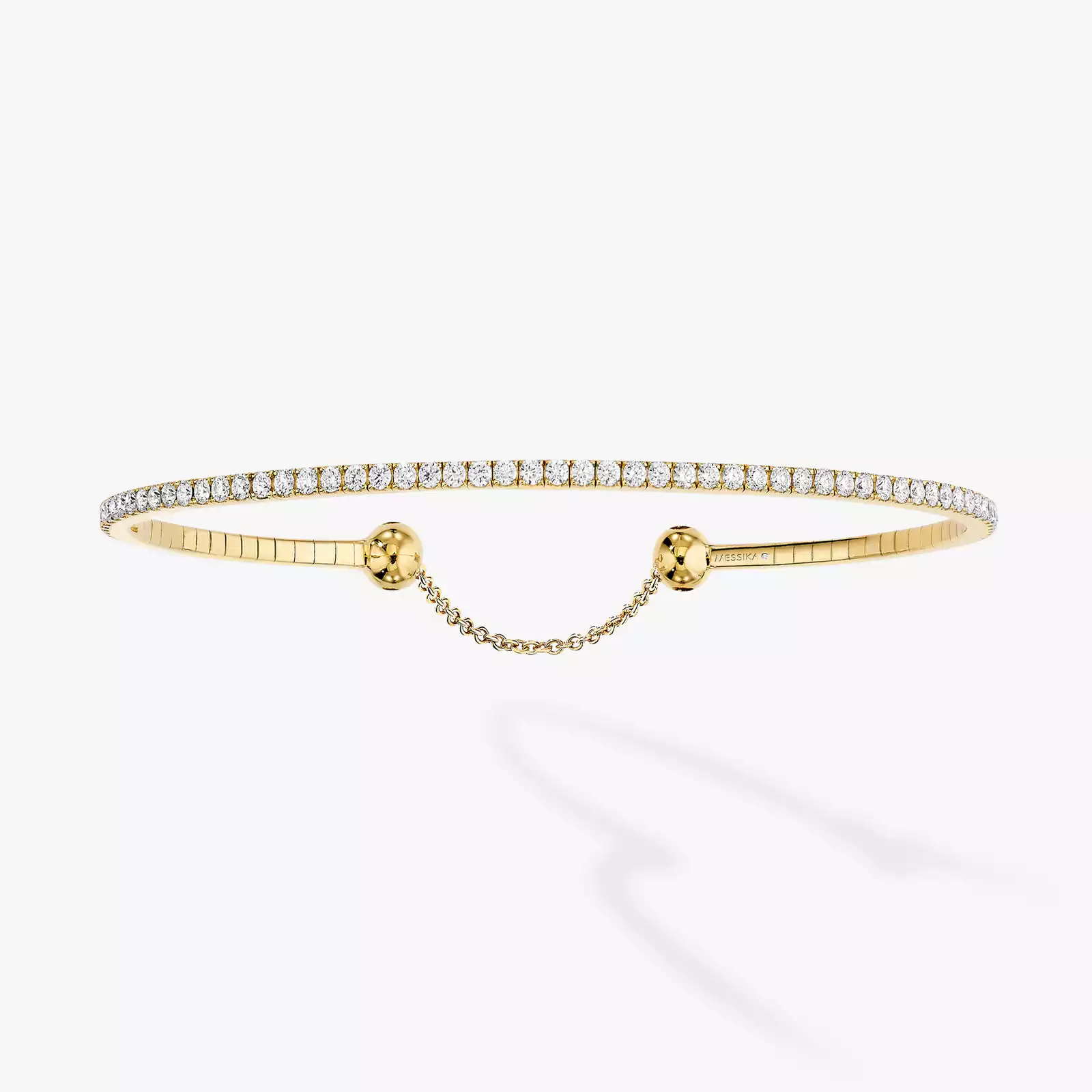 Bracelet For Her Yellow Gold Diamond Skinny 1.6ct 04849-YG