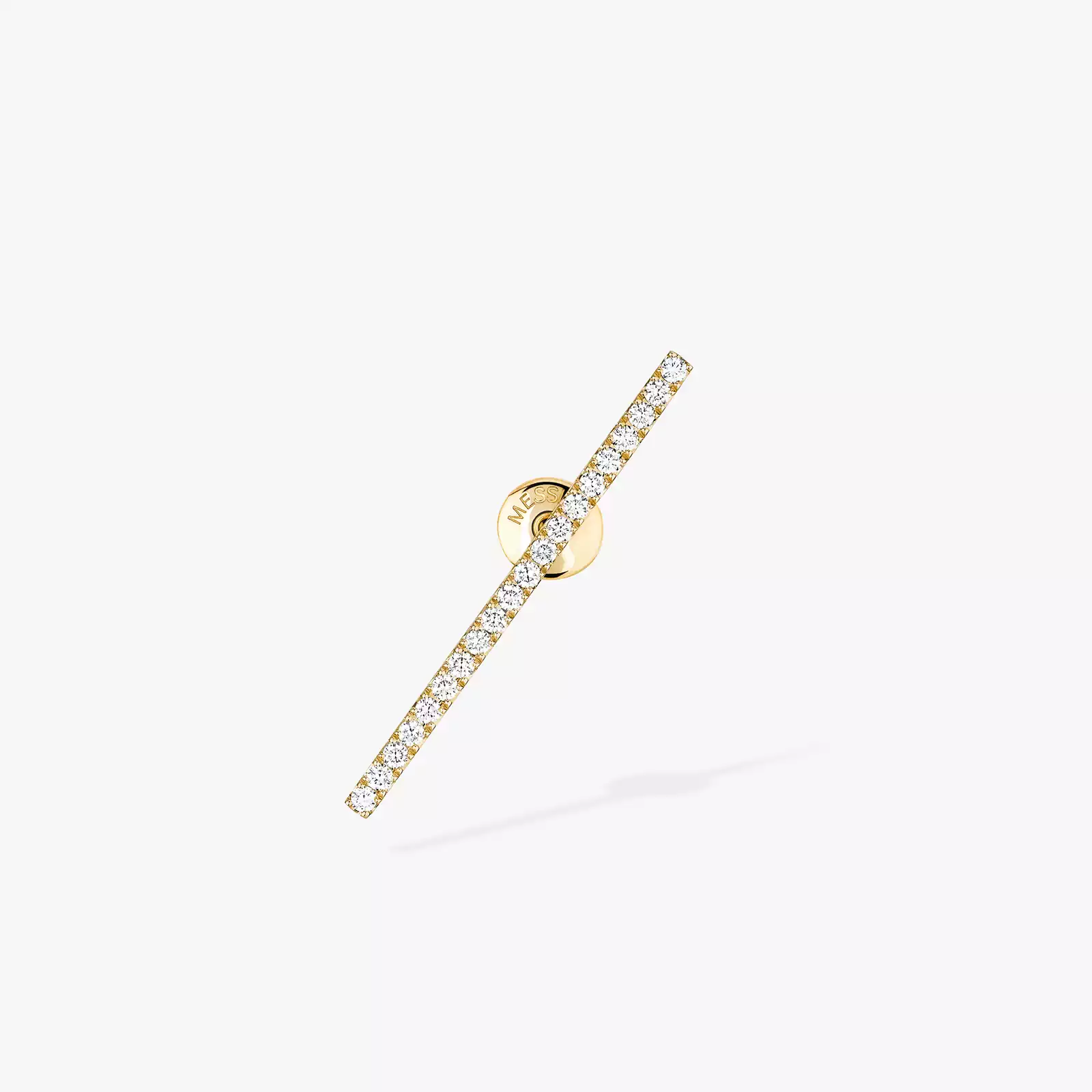 Gatsby Barrette einzelner Ohrring Für sie Diamant Ohrringe Gelbgold 07230-YG