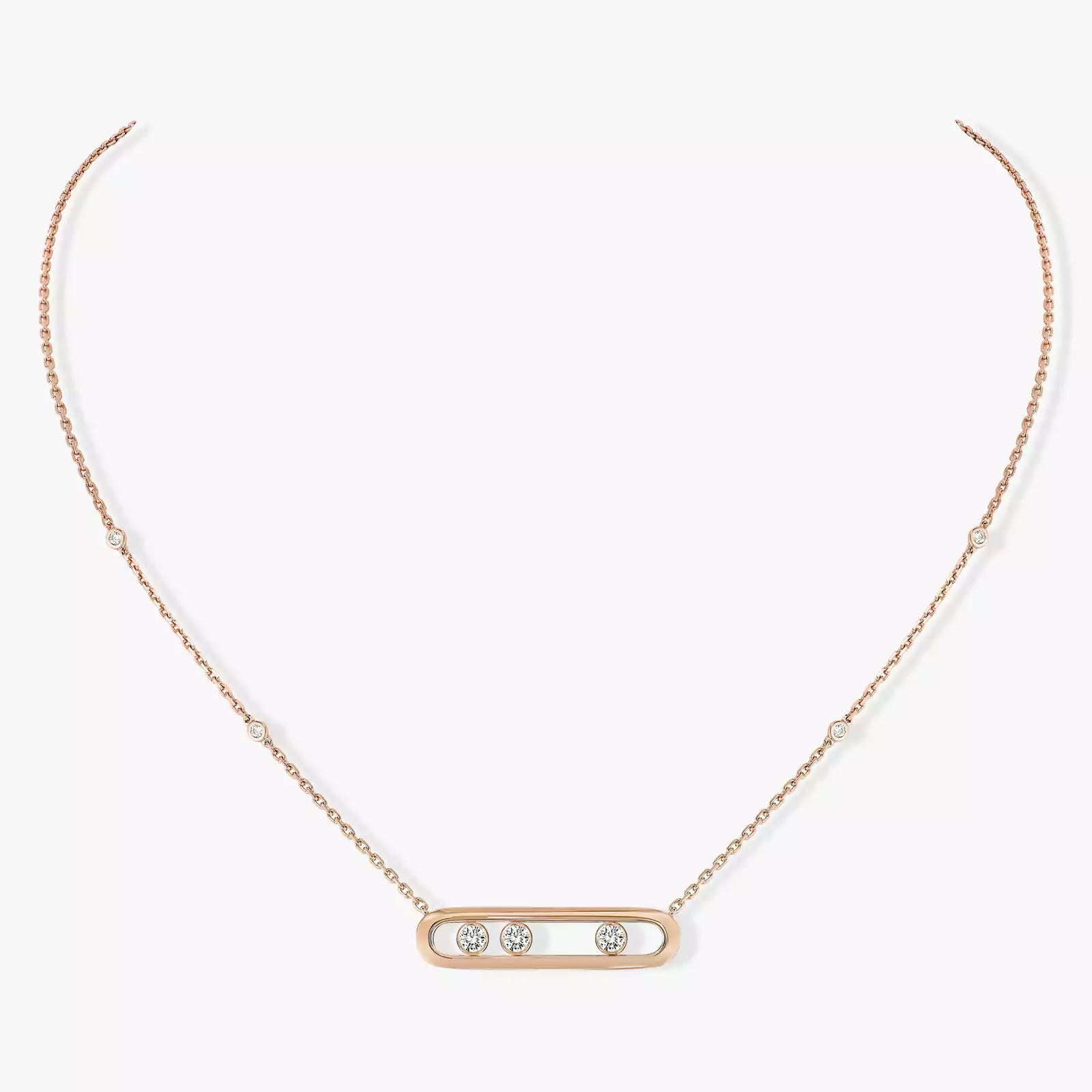Move Pink Gold For Her Diamond Necklace 03997-PG