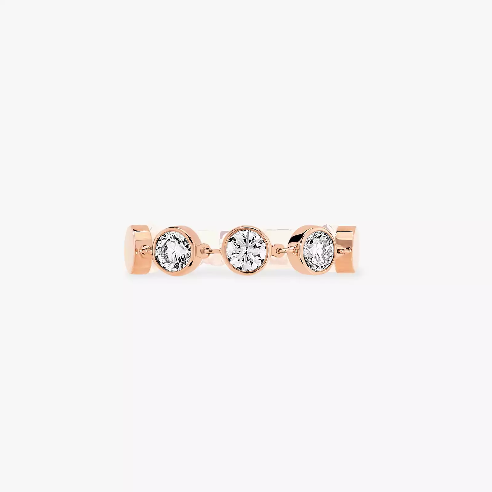 Bague Femme Or Rose Diamant D-Vibes MM 12991-PG