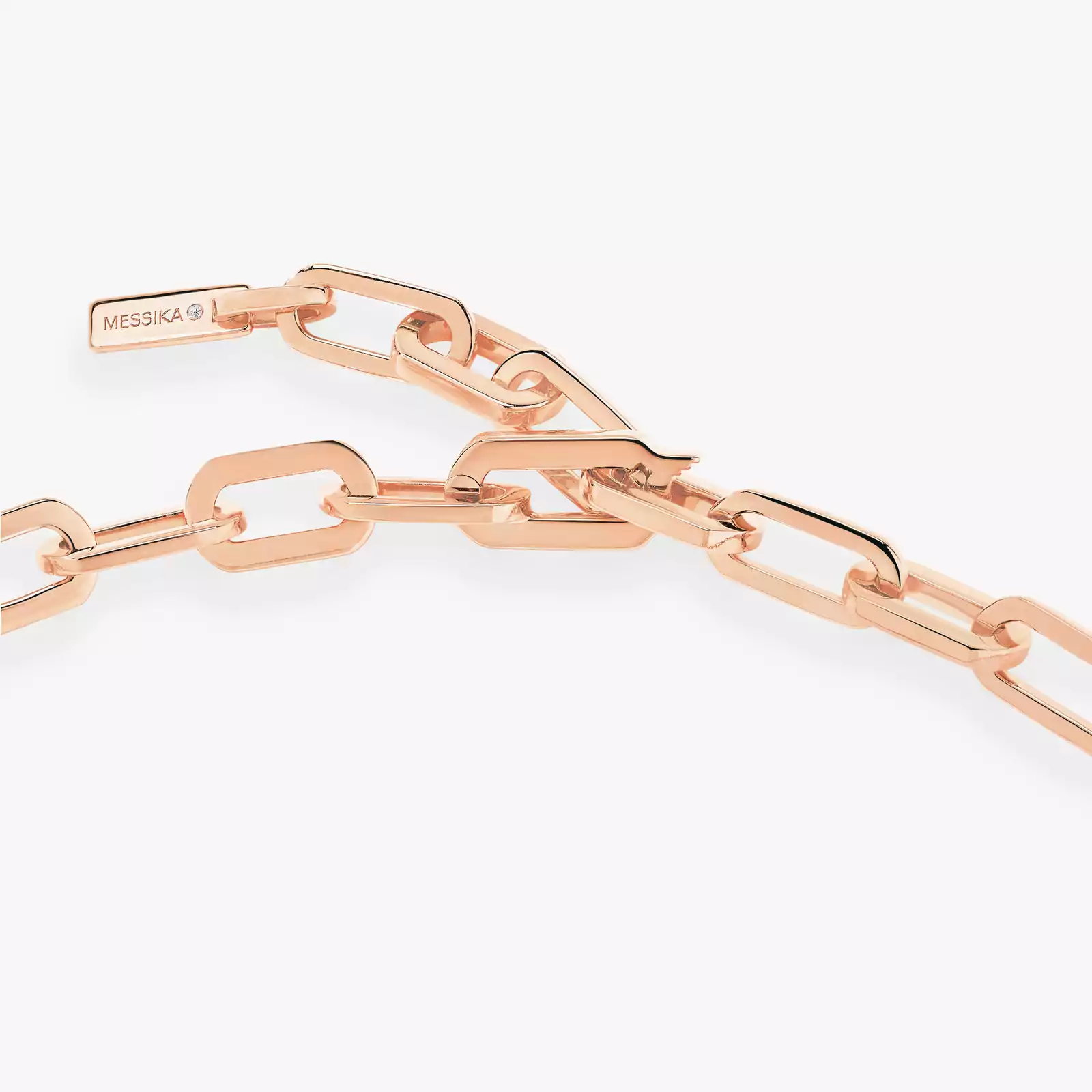Collar Mujer Oro rosa Diamante Move Link 12853-PG