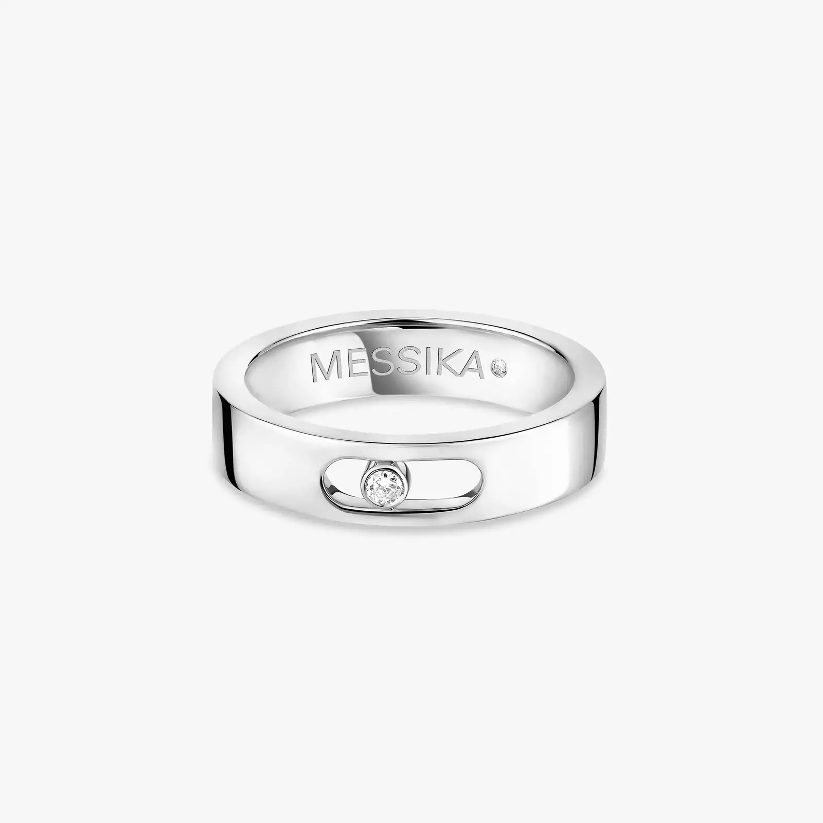 Move Joaillerie Wedding Ring White Gold For Her Diamond Ring 13553-WG