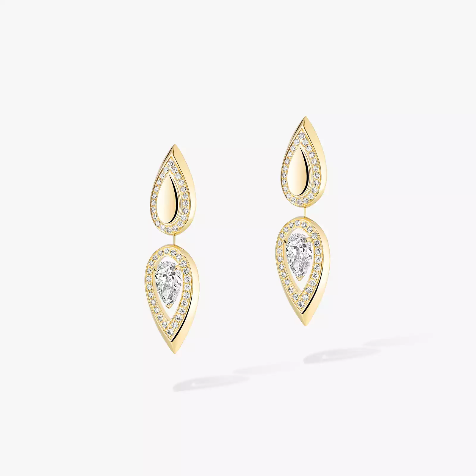 Boucles d'oreilles Femme Or Jaune Diamond Fiery 0,25ct 13173-YG