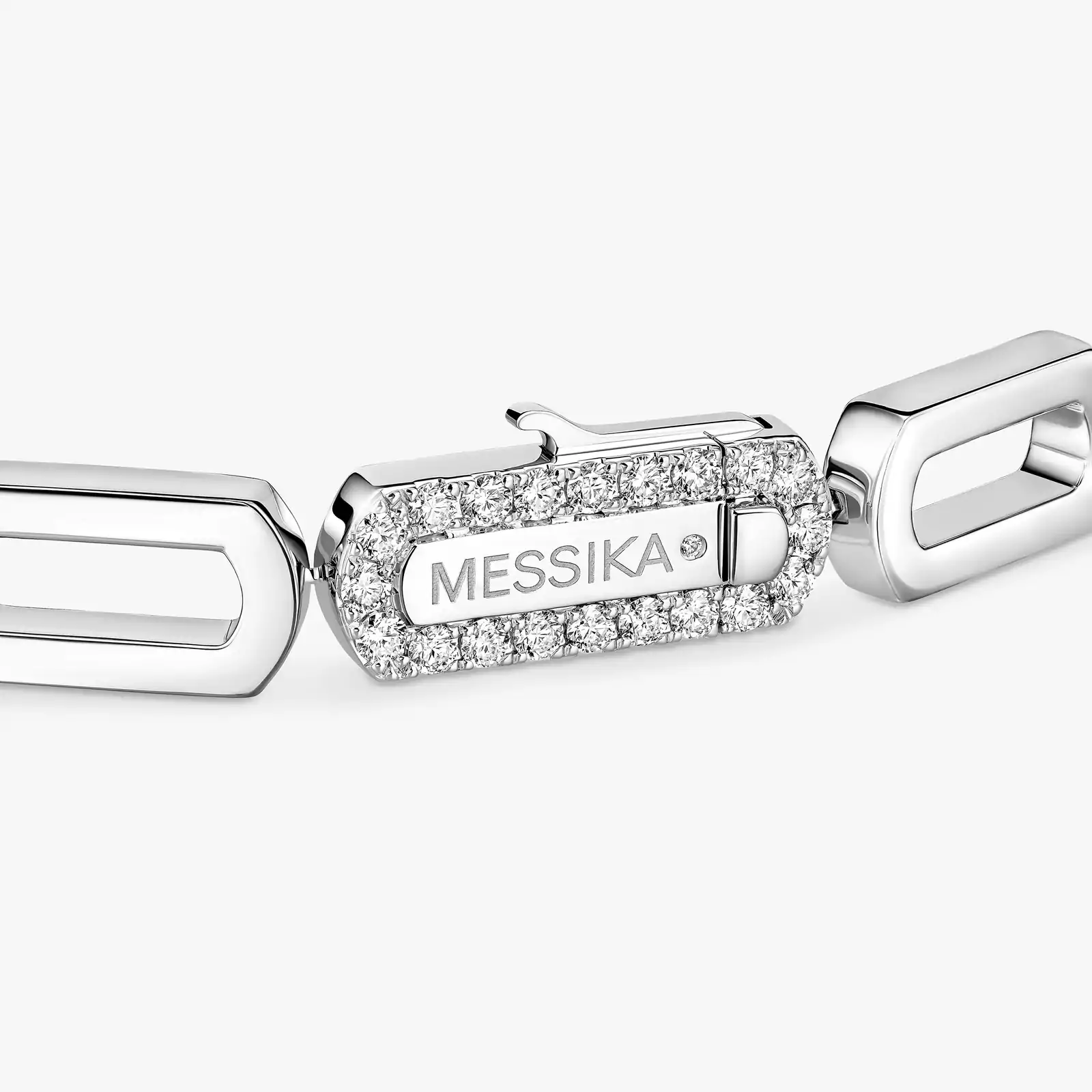 Bracelet Femme Or Blanc Diamant Imperial Move GM 13790-WG