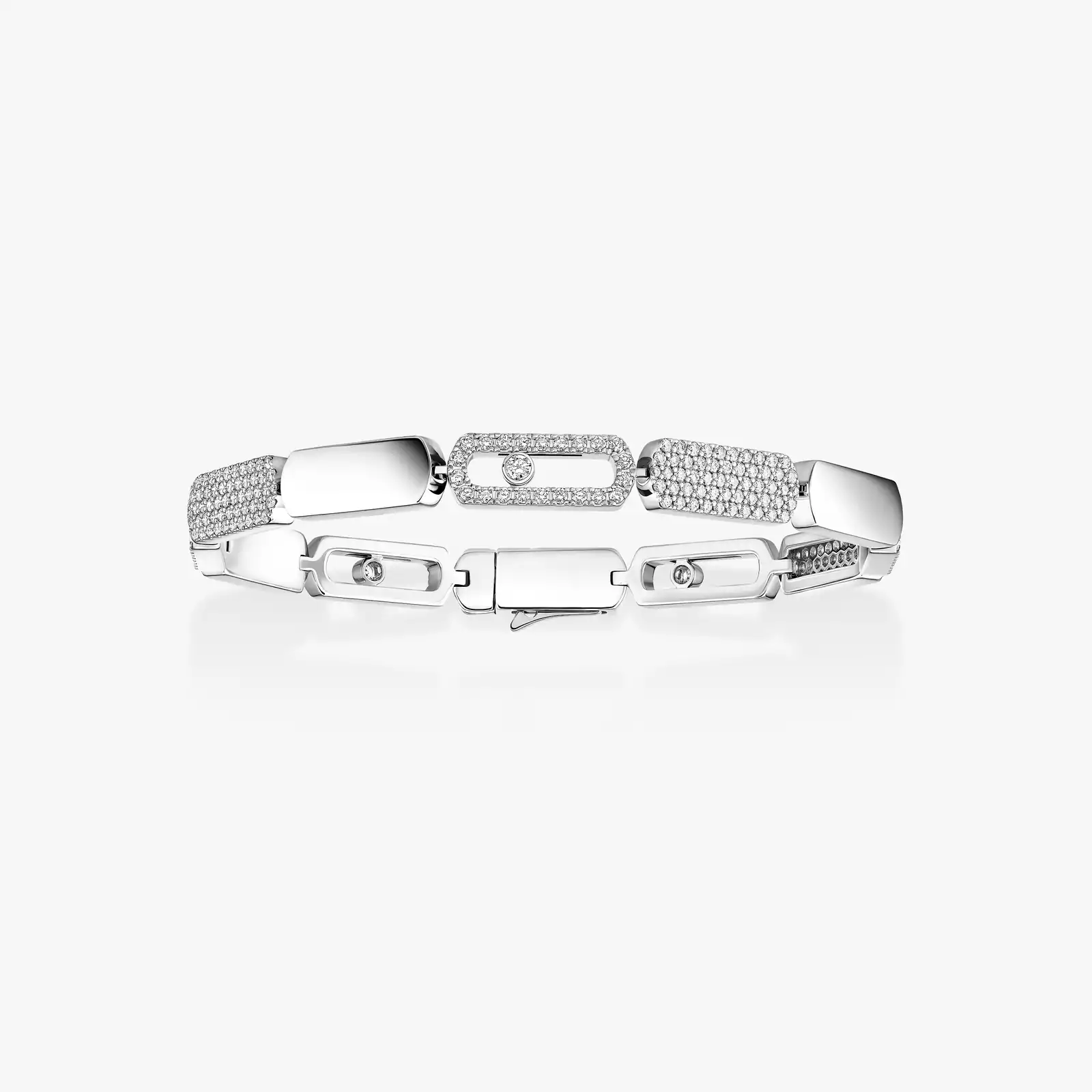 Bracciale Donna Oro bianco Diamante Imperial Move MP 13911-WG