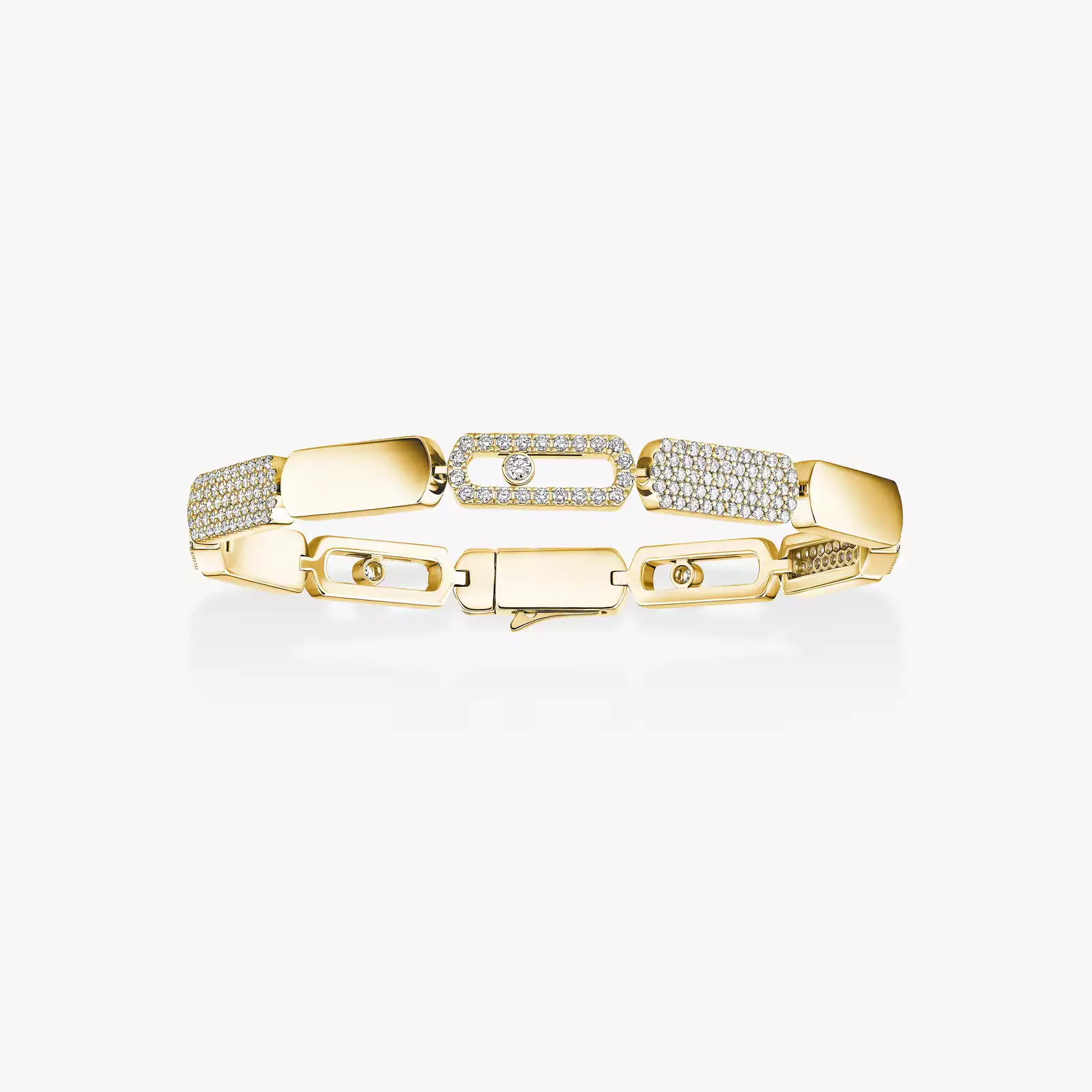 Bracelet For Her Yellow Gold Diamond Imperial Move SM 13911-YG