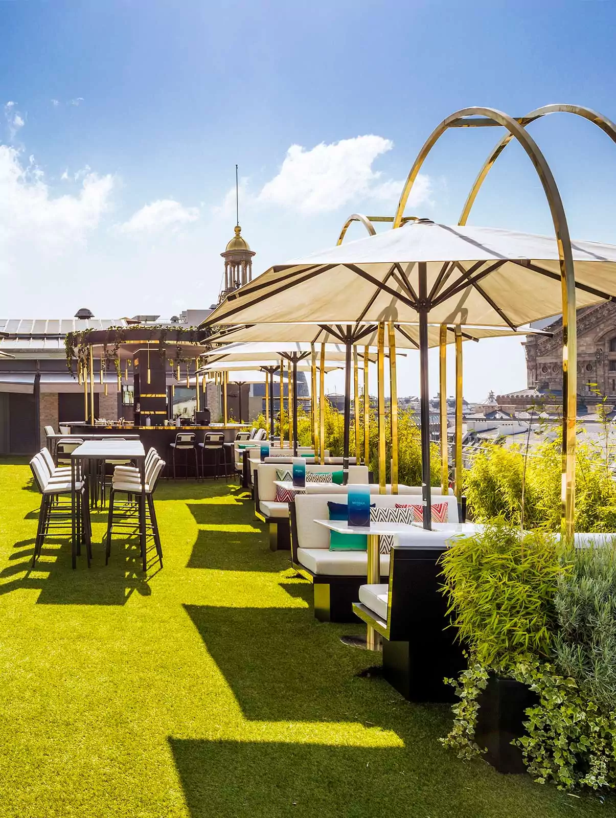 Café Messika : the summer rooftop