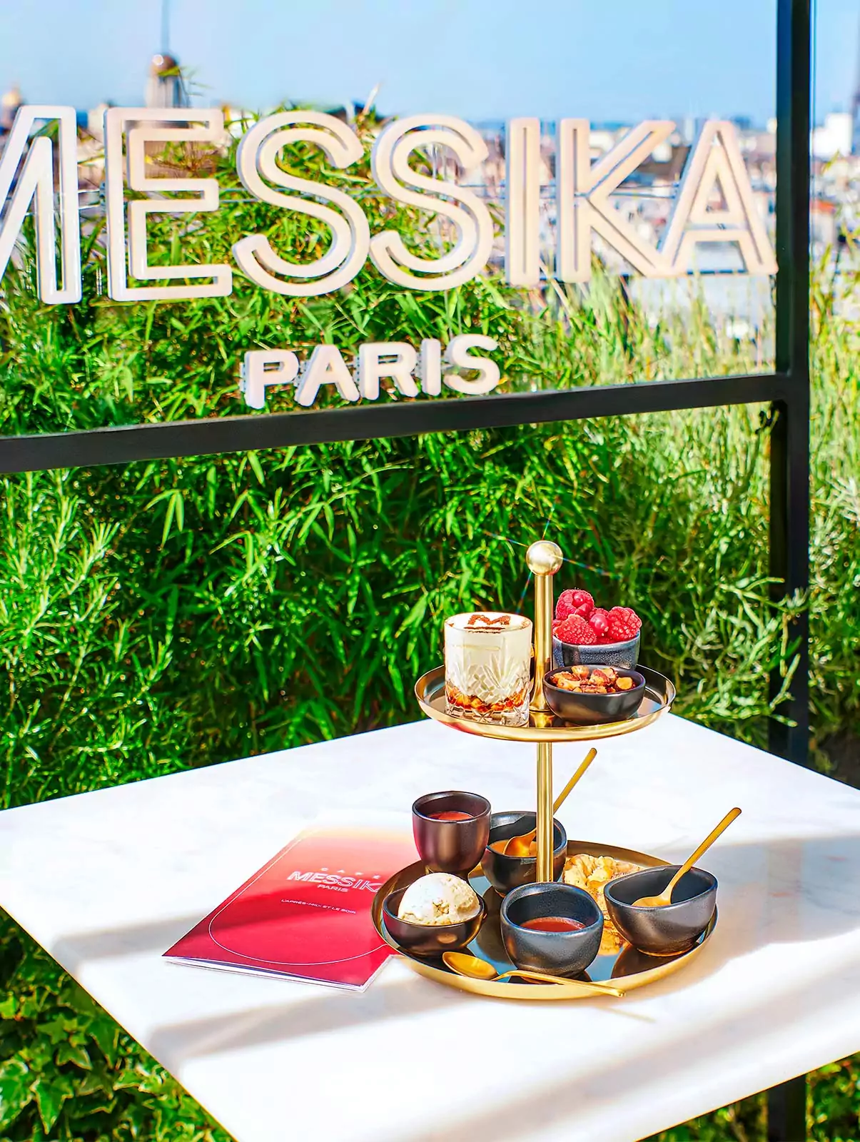 Café Messika : the summer rooftop