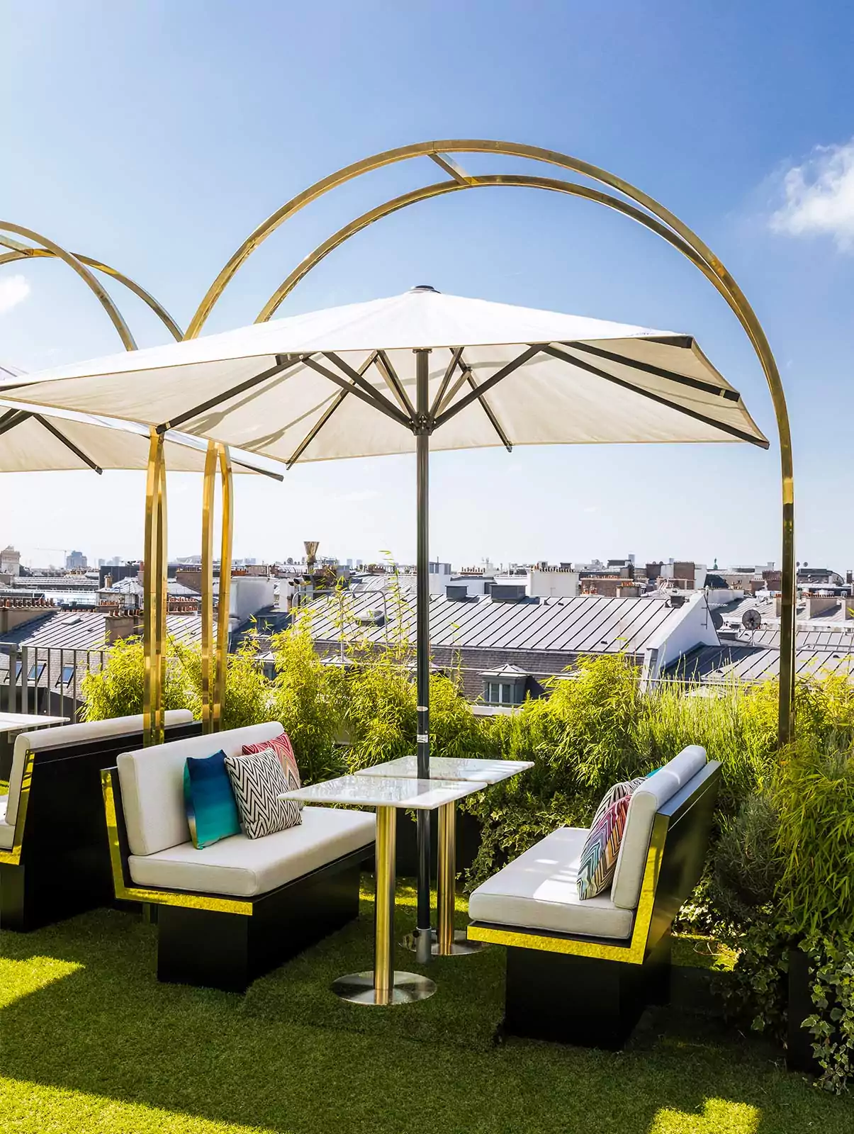 Café Messika: das Rooftop des Sommers