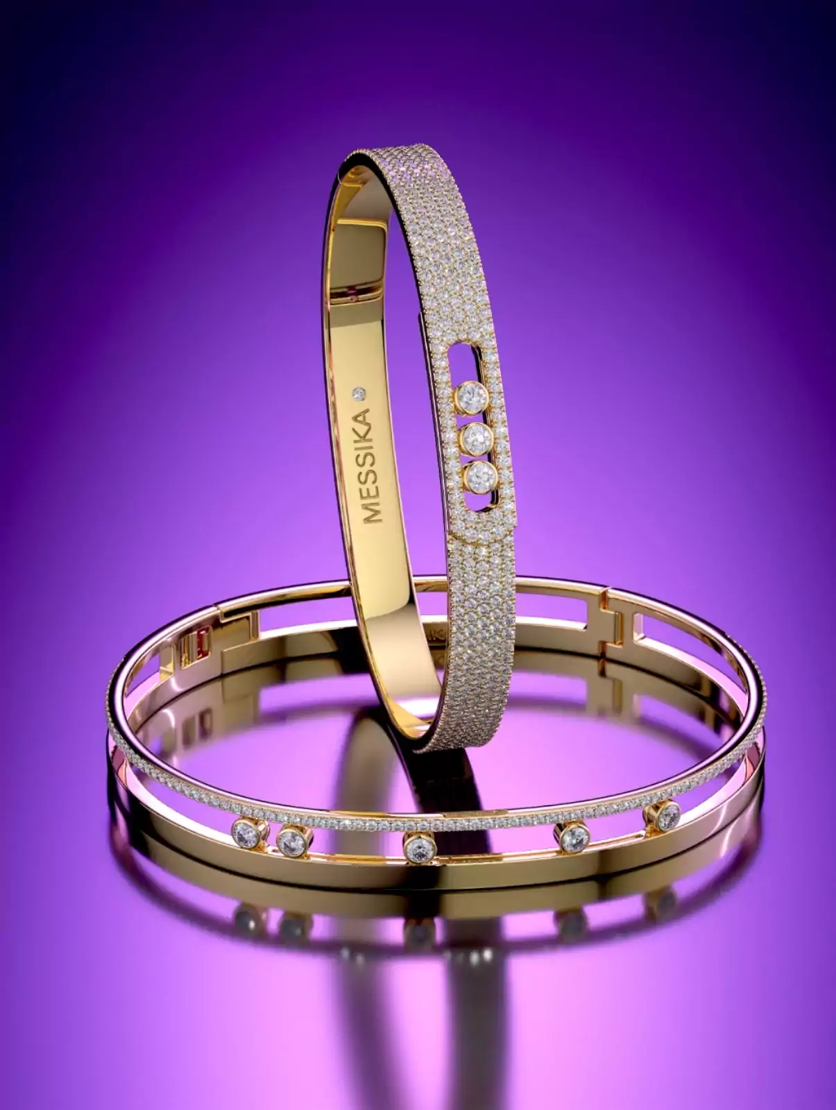 Diamond bracelet selection